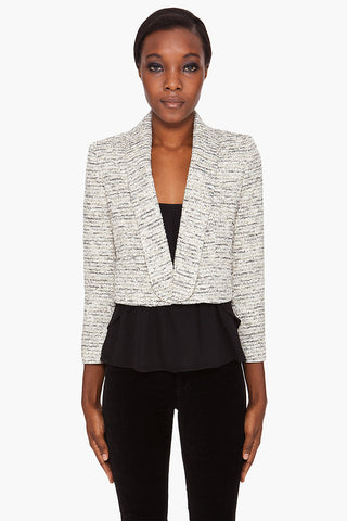 Amelia Drape Tweed Jacket Filippa K